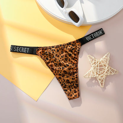Women's Seamless Lace Thong Panties