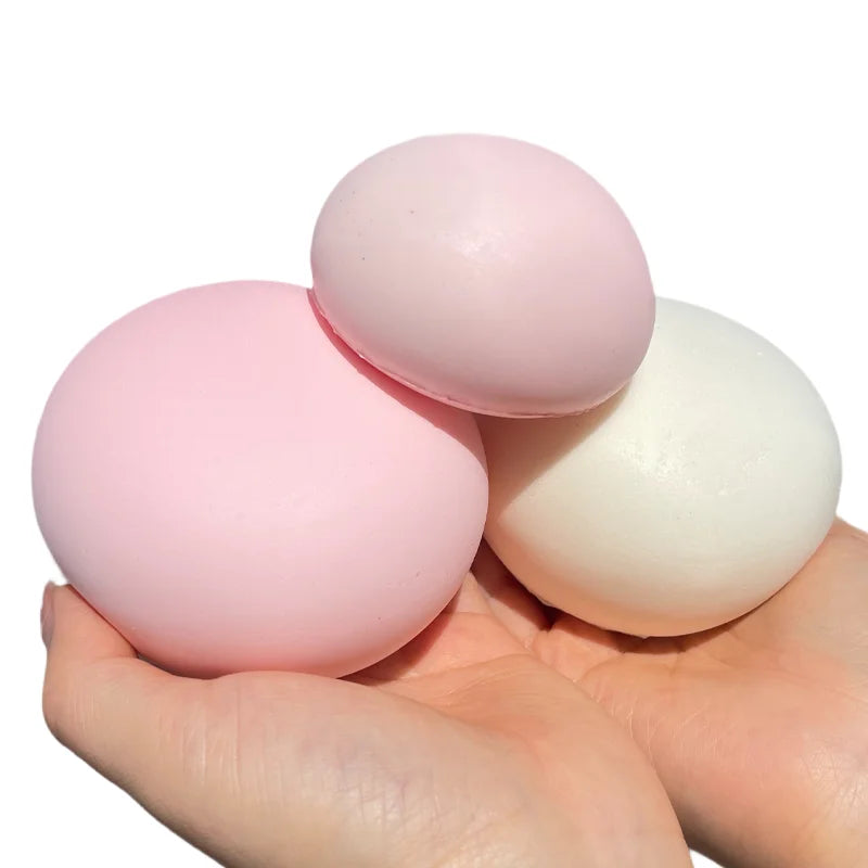 Taba Squishy Simulated Bread Squeeze Toys Milk-flavored Bread Slow Rising Sensory Fidget Toys for Anxiety ADHD for Adults