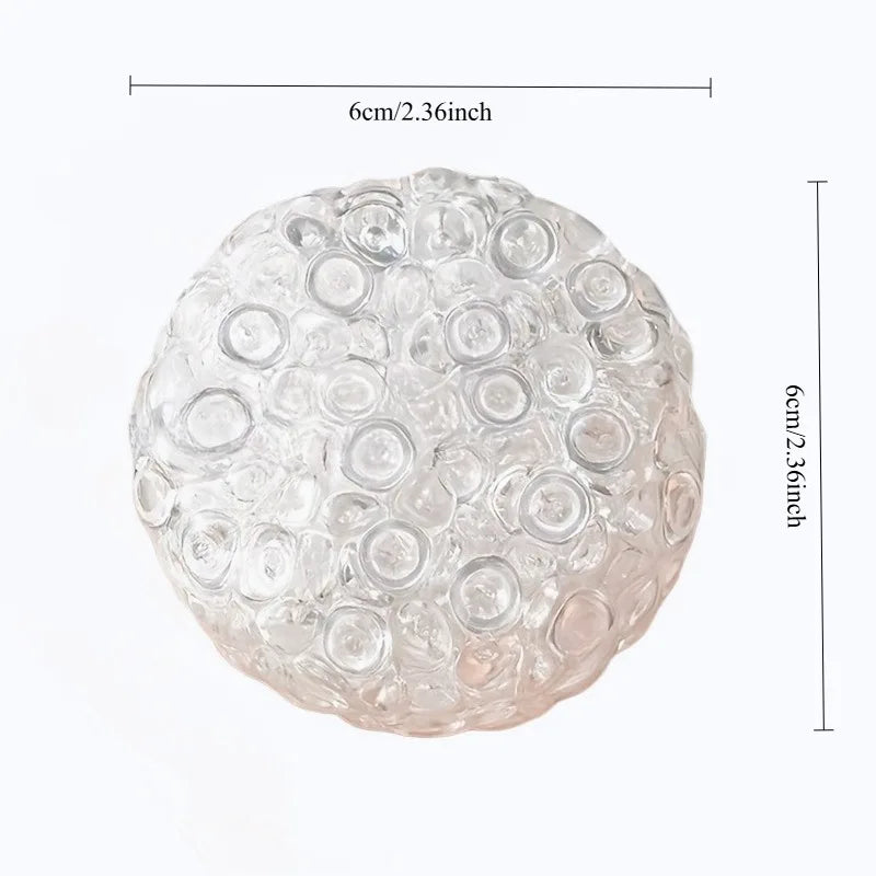 Squishy Balls Ice Beads Squeeze Toy Super Soft Mochi Fidget Toys Slow Rebound Toy for Friend Anxiety Relaxation Squeeze Gift