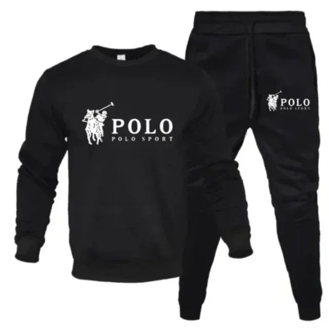 Men's Printed Sweatshirt & Jogger Set