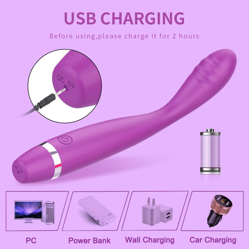 Beginner G-Spot Vibrator for Women Nipple Clitoris Stimulator Vagina Dildo Vagina Massager Female Sex Toys for Adults Goods