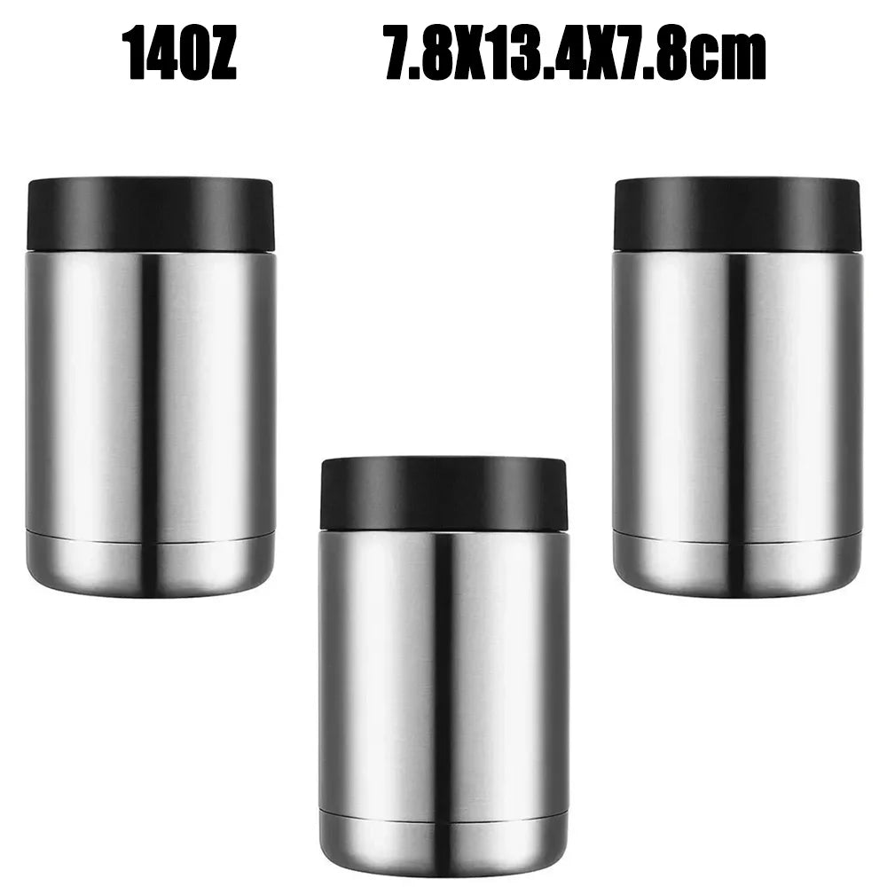 Stainless Steel Wine Bottle Refrigerator Can Double Wall Vacuum Insulated Beer Bottle Cooler Coke Refrigerator Can Bar Accessori