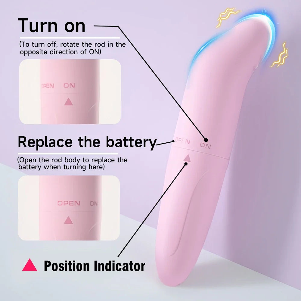 Powerful G-Spot Mini Bullet Vibrator Women Clitoral Stimulator Vaginal G Spot Vibrators Masturbation Goods Sex Toy for Adults 18