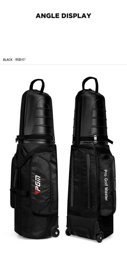 Golf Aviation Bag Men Women Hard Shell Anti Collision Squeeze Aircraft Consignment Belt Roller Skating Travel Bags HKB014