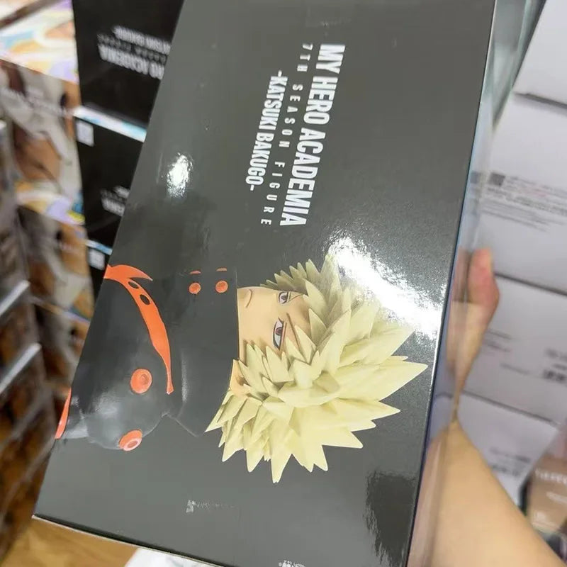 Bandai Original BANPRESTO My Hero Academia 7TH SEASON FIGURE Katsuki Bakugo Figure Anime Model Genuine Boxed Toys