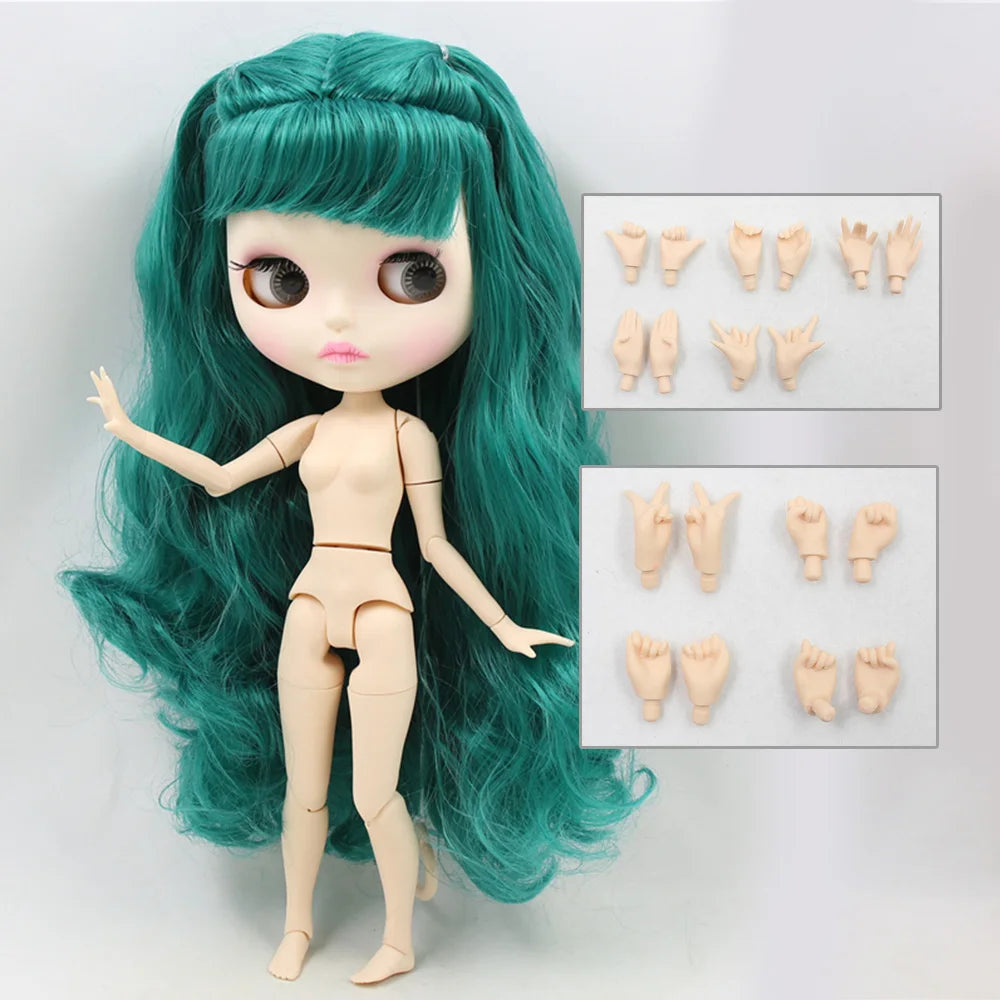 ICY DBS blyth doll 1/6 joint body white skin toy customized doll 30cm bjd random eyes colors anime toy girls gift