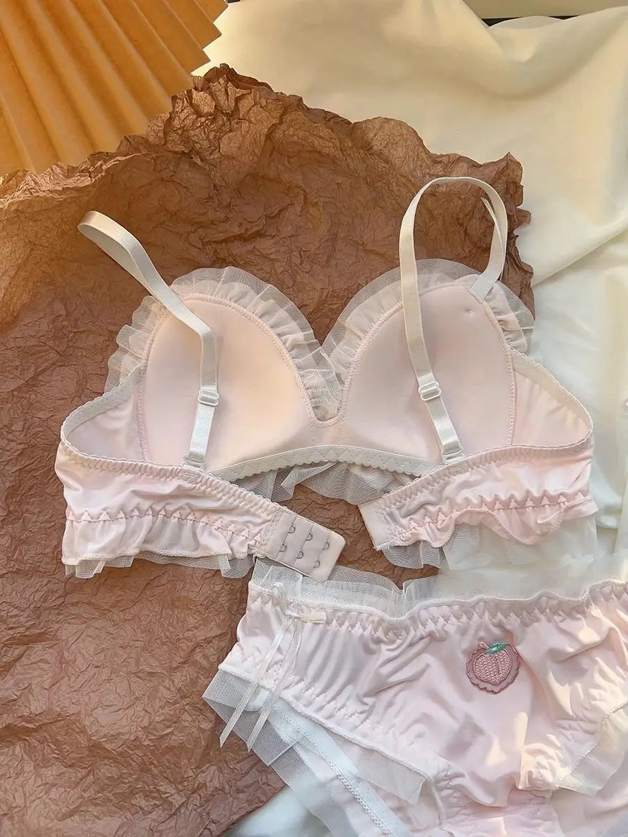 Women's Bow Wireless Padded Bra