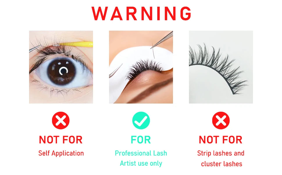 VEYES INC Eyelash Extension Glue 0.5-1 Sec Drying (0.17fl.oz / 5ml) Up to 8 Weeks Retention Adhesive Salon Use for Lash  Tech