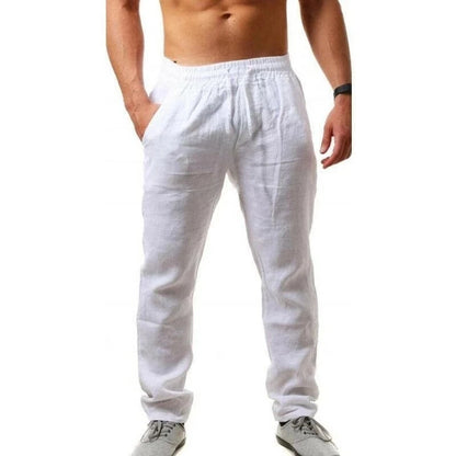 Men's Cotton-Linen Casual Pants