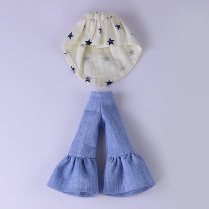 ICY DBS Blyth Doll Dress Cute Skirt Pants Anime Girl Costume 1/6 BJD