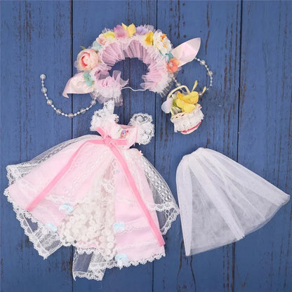 DBS Outfits ICY Blyth Doll Fancy Dress BJD Toy Clothes Anime Custom