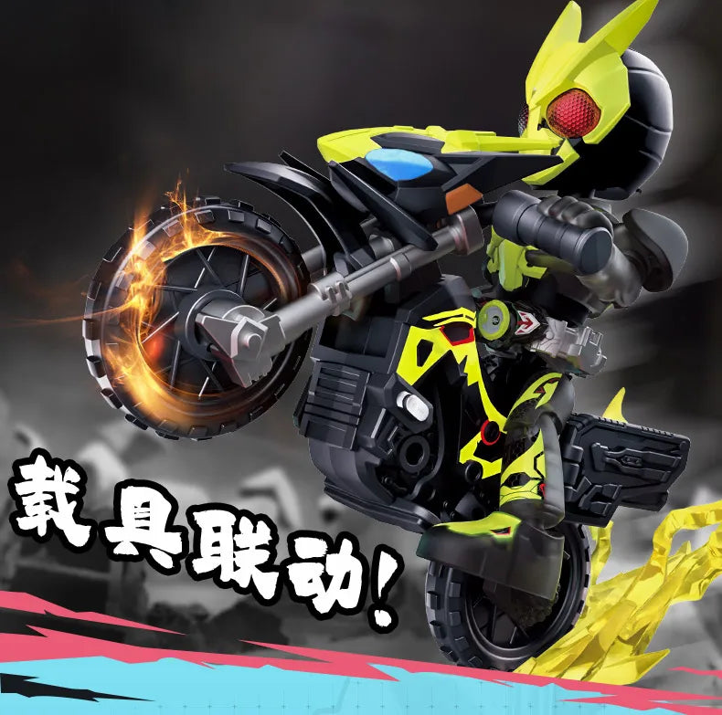 BLOKEES Kamen Rider Building Blocks Kabuto Geats Kaixa Delta Masked Rider Action Figure Assembled Toys
