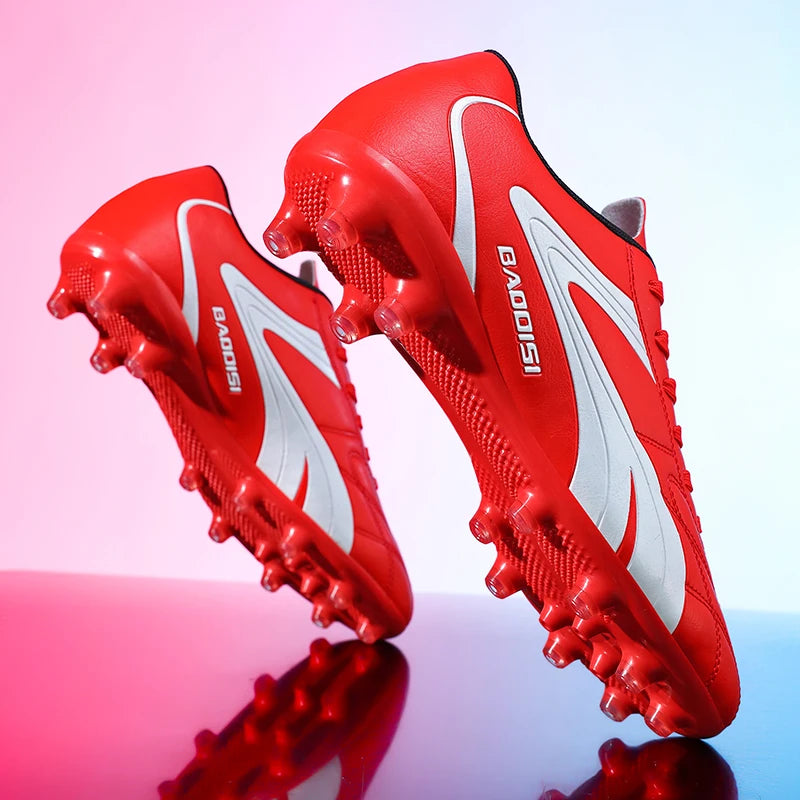 Men Soccer Shoes Breathable Sneakers Ultralight Professional Unisex Grass Cleats Match Football Boots Futsal Training Sport