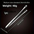1pc/2pcs stainless steel multifunctional barbecue clips perfect for barbecue, baking and camping durable kitchen tools