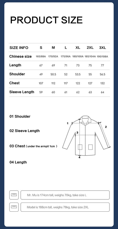 SIMWOOD High Standard Autumn New Waxed Southern Jackets Men Vintage Enzyme Washed Suede Plus Size Coats
