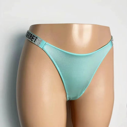 Women's Seamless Lace Thong Panties