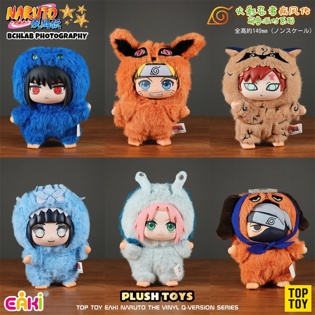 In Stock Original EAKI Naruto Blind box Naruto Shippuden Party Series Naruto KeyChain Doll  Toy Collection Gift