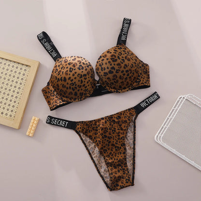 V Women Lace Push Up Bralette Seamless Comfortable Breathable Lingerie Home Wear Set Lingerie Set Underwear Set Bra Panty Set