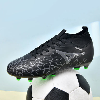 New Men Soccer Shoes Outdoor Adult Non-Slip Football Boots Futsal Cleats Sport Sport Comfortable Training Match Grass Ultralight