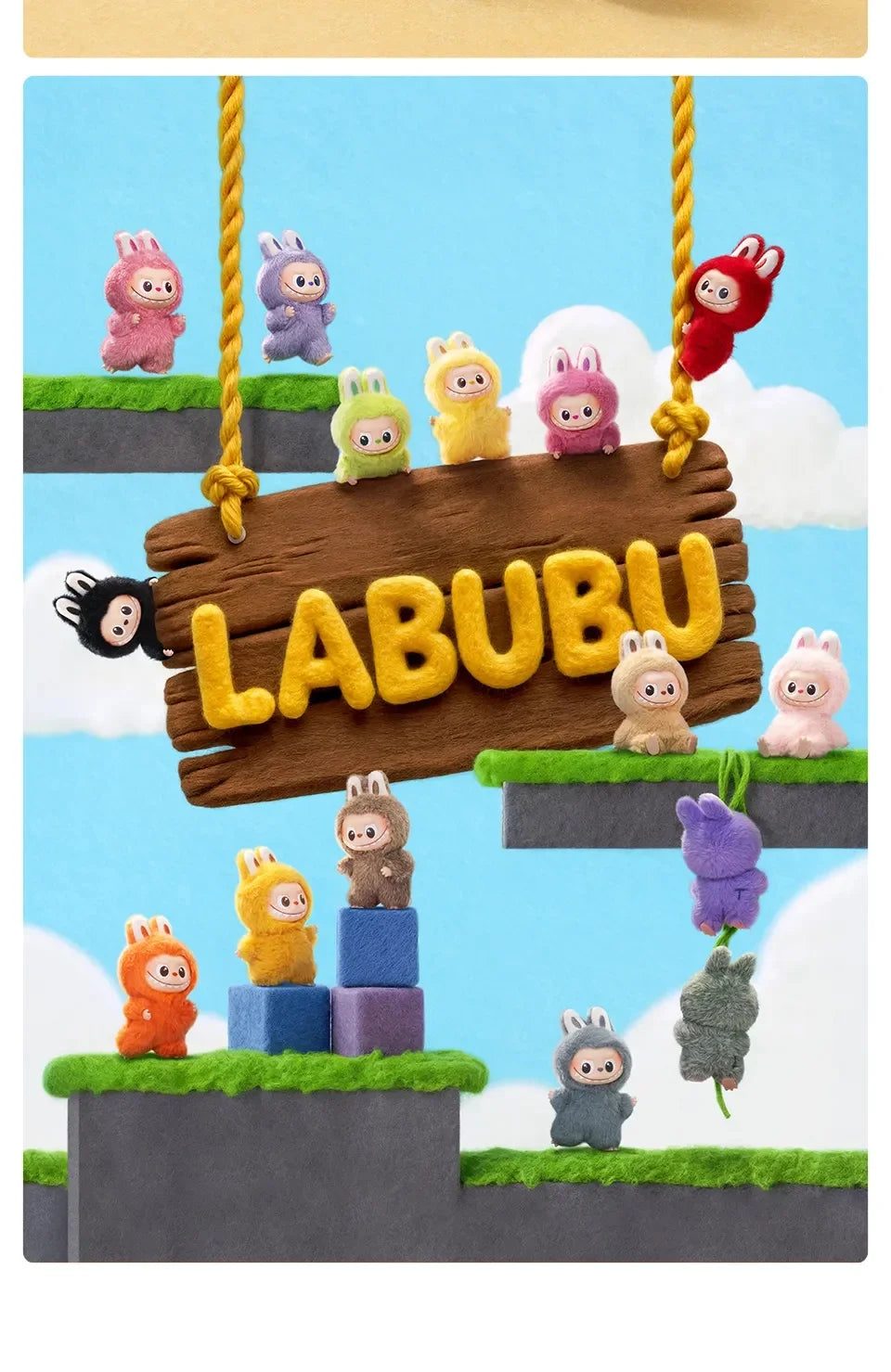 POP MART LABUBU THE MONSTERS PIN FOR LOVE Series Vinyl Plush Pendant Blind Box Guess Bag Mystery Box Toys Doll Cute Anime Figure