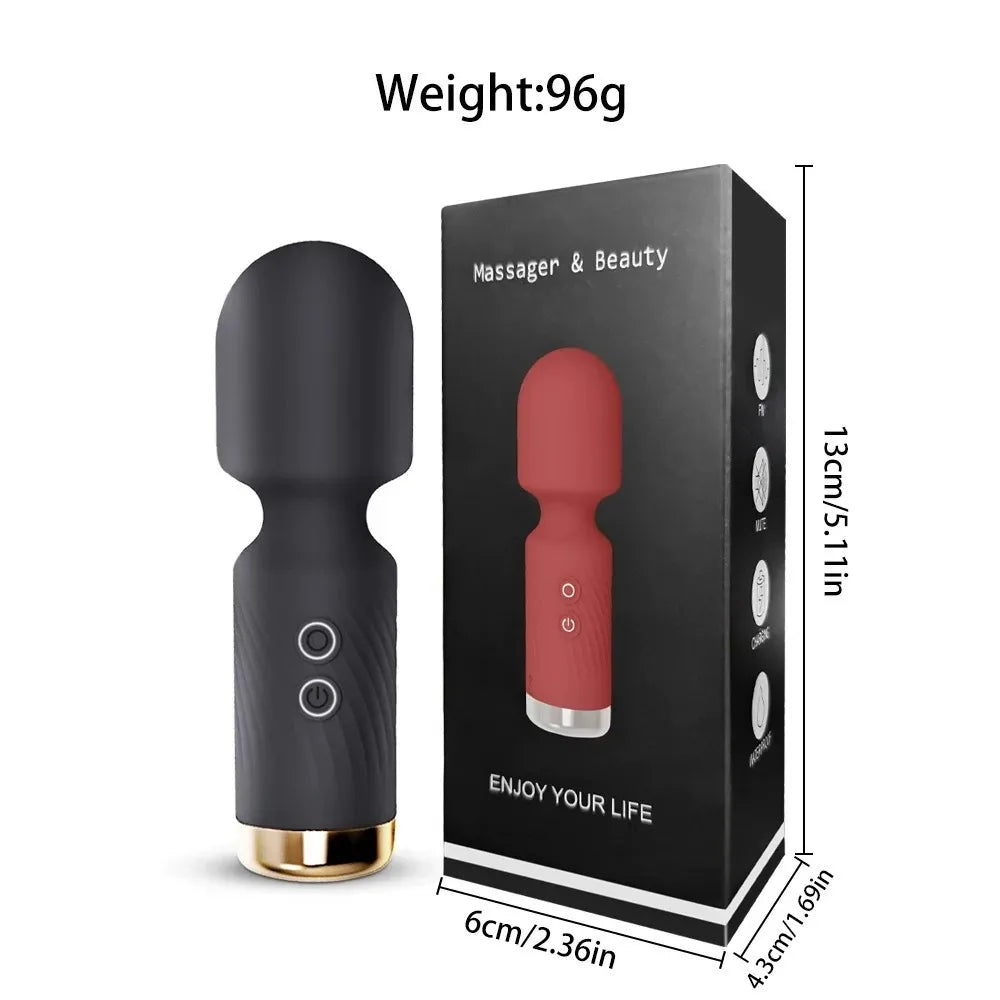 Powerful Mini Vibrator Dildos for Woman Wand for G-Spot Vibrator Women Clit Stimulator for Women Vagina Massager Adult Sex Toys
