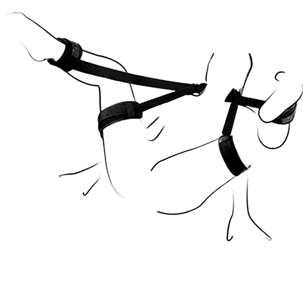 Bdsm Bondage Set Restraint Erotica Binding Sex Forced Split Leg Straps Neck Wrist SM Sex Toys for Woman Couples Product