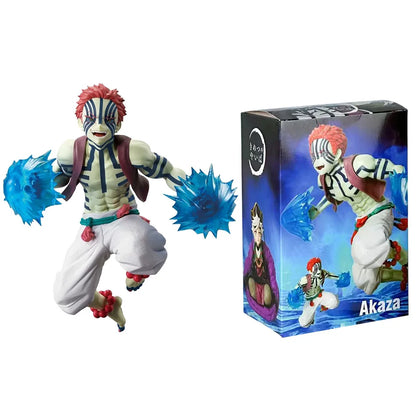 In Stock Bandai Original Genuine Banpresto Anime Yaiba Akaza Vibration Stars Plus 14cm Model Toy Figur