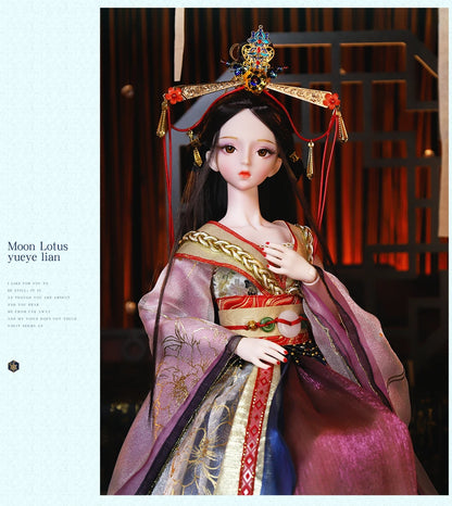 DBS BJD Fantasy Fairy 1/3 Doll Mechanical Body Joints With Makeup Hair Eyes Clothes 62CM Customized Gift SD