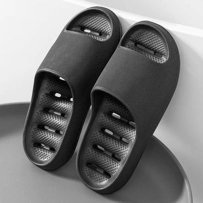 Men's Quick-Drying Anti-Slip Bath Slippers Summer Indoor Home Eva Couple Shower Slippers Anti-Odor Bathroom Sandals