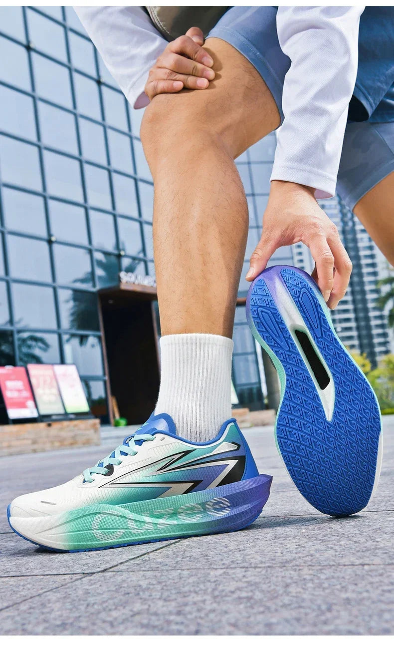 Men's Running Shoes Outdoor Sneakers Breathable Mesh Off-road Luxury shoes Trainer Shoes Couple Cushioning Race Non-Slip Fashion