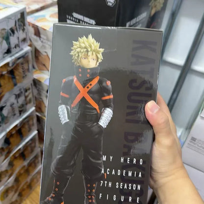 Bandai Original BANPRESTO My Hero Academia 7TH SEASON FIGURE Katsuki Bakugo Figure Anime Model Genuine Boxed Toys