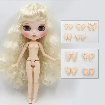 ICY DBS Blyth Doll 1/6 toy bjd matte face customized face joint body custom doll 30cm girls gift anime
