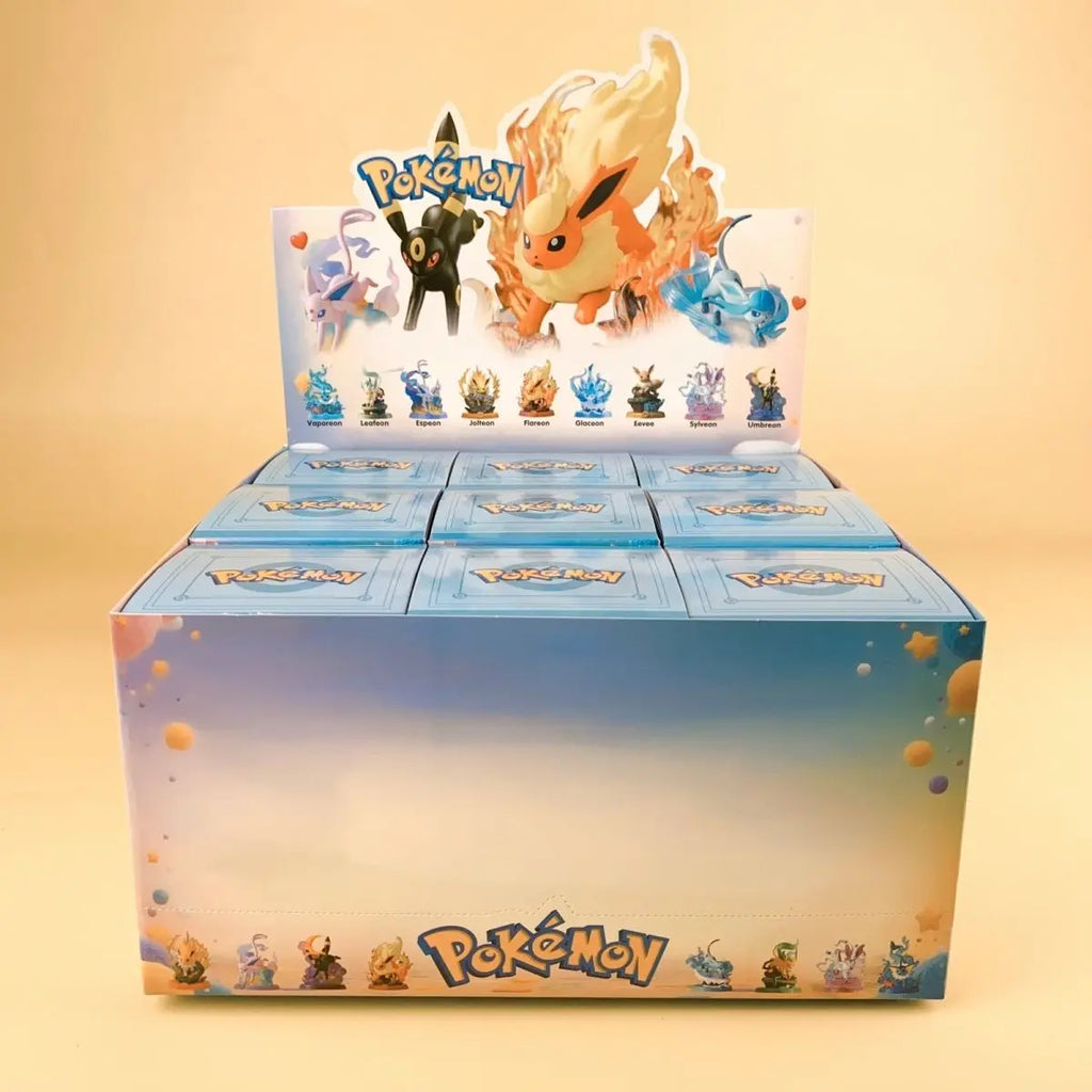 9 Style Pokemon Eeveelution Figures Espeon Sylveon Glaceon Leafeon Vaporeon Umbreon Flareon Anime Figure Pocket Monster Toy
