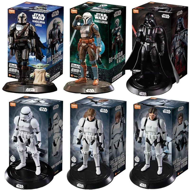Blokees Star Wars Action Figure Darth Vader Dark Trooper Stormtrooper Anime Collection Toys Model For Children Gift