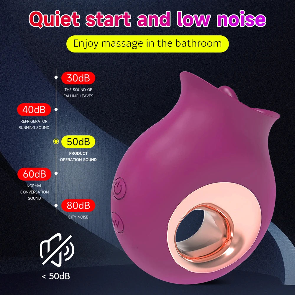 Tongue Clitoral Licking Vibrator for Women G-Spot Clit Nipple Stimulator Oral Pussy Vagina Quick Orgasm Sex Toys For Men Couples