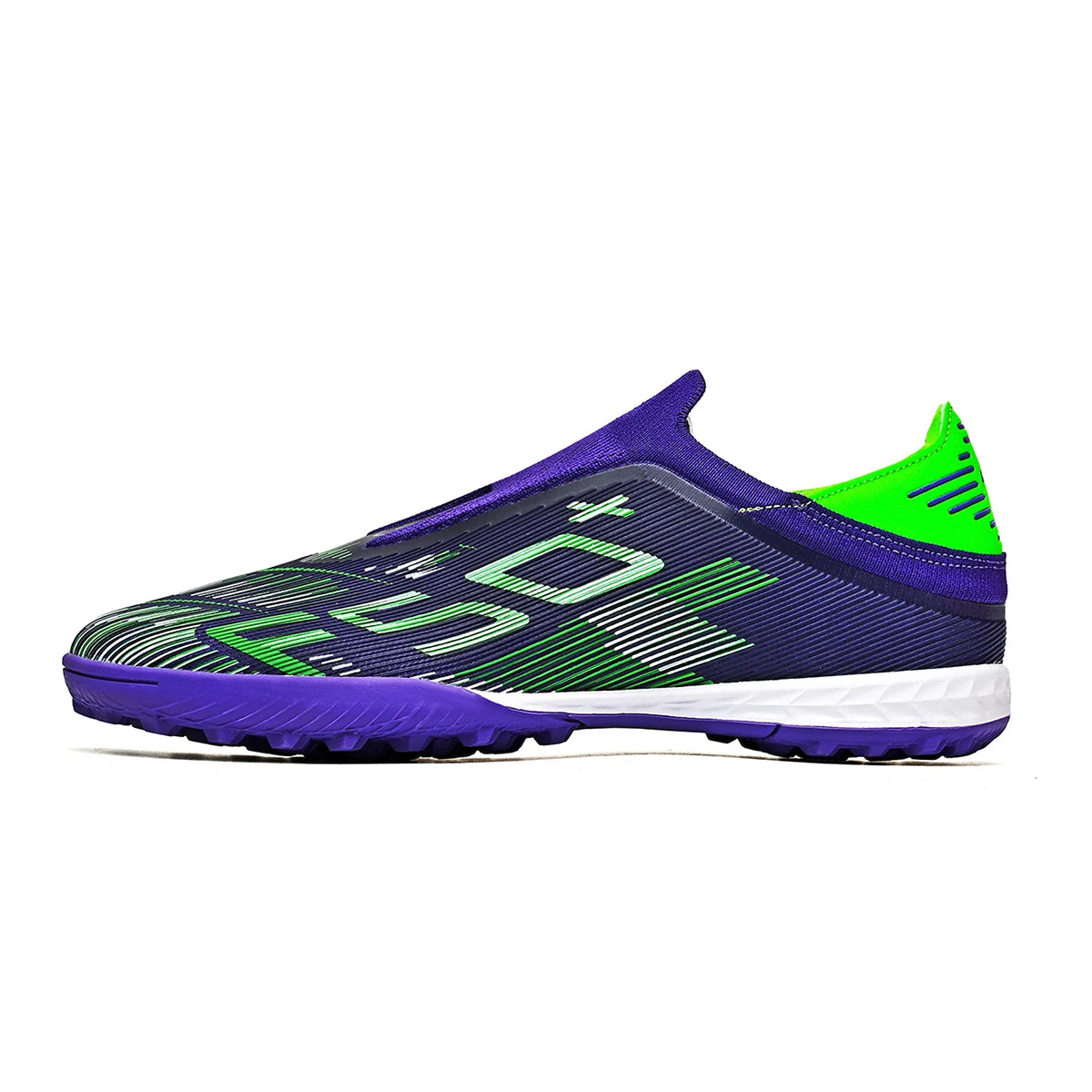 Unisex Adult TF Soccer Shoes Air-permeable PU Blended Fabric Dense Rubber Stud Anti-slip Wearproof Artificial Turf Daily Trainin