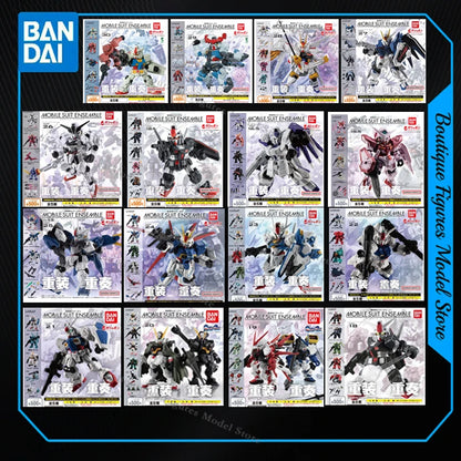 Bandai Genuine GUNDAM MSE MOBILE SUIT ENSEMBLE GASHAPON Anime Action Figure Assembly Collection Model Gift Toys Hobbies
