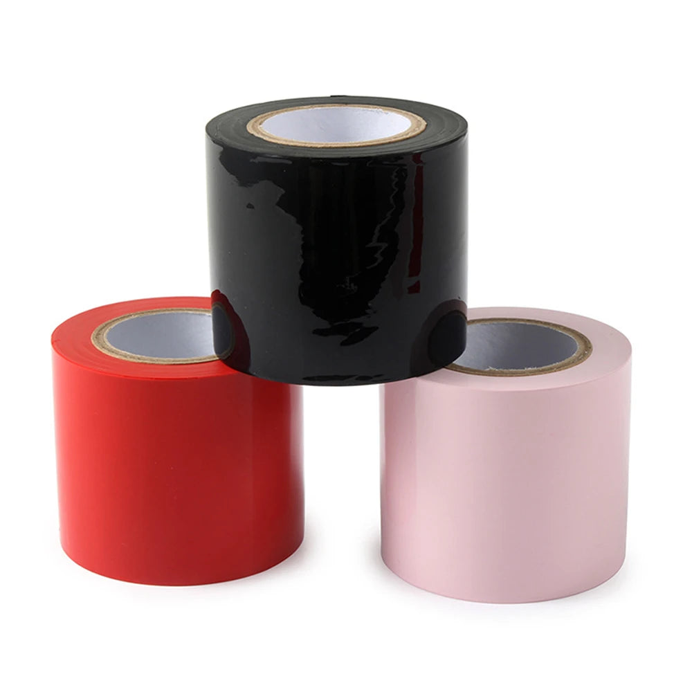 Sex Bondage Electrostatic Adsorption Tape Skin Friendly Body Harness Tied Static Sex Toys for Couple Tied Adult BDSM Toy 16M