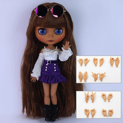ICY DBS Blyth Doll 1/6 BJD Toy  Joint Body Set for Special Sale Random Eyes 30cm Anime Girl Gift