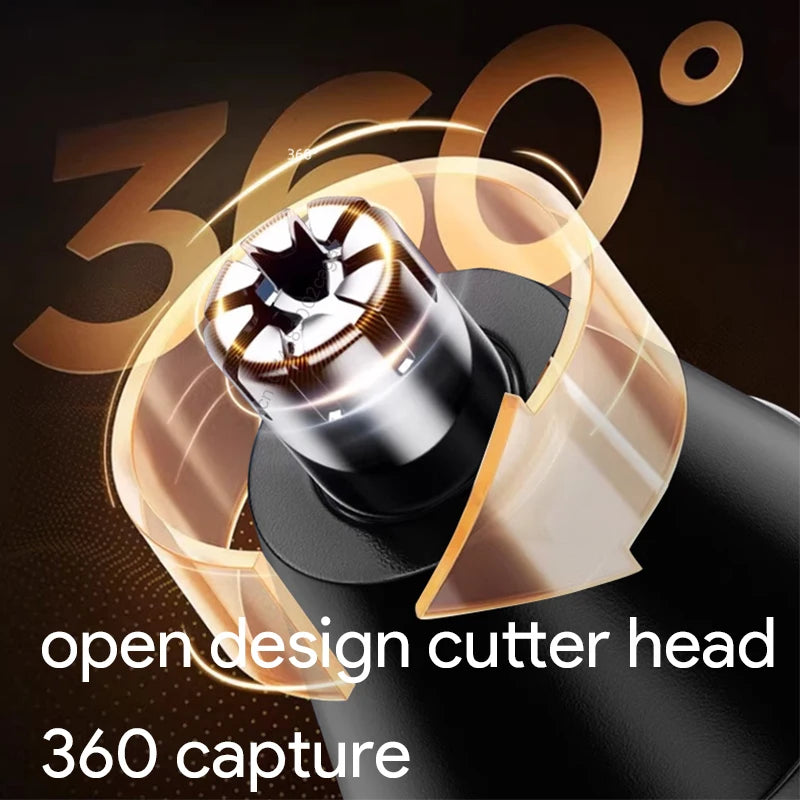 HOT Electric Nose Hair Trimmer Ear Hair Trimmer Eye-brow shaping Professional Safe Painless Portable For Business Trip And Home