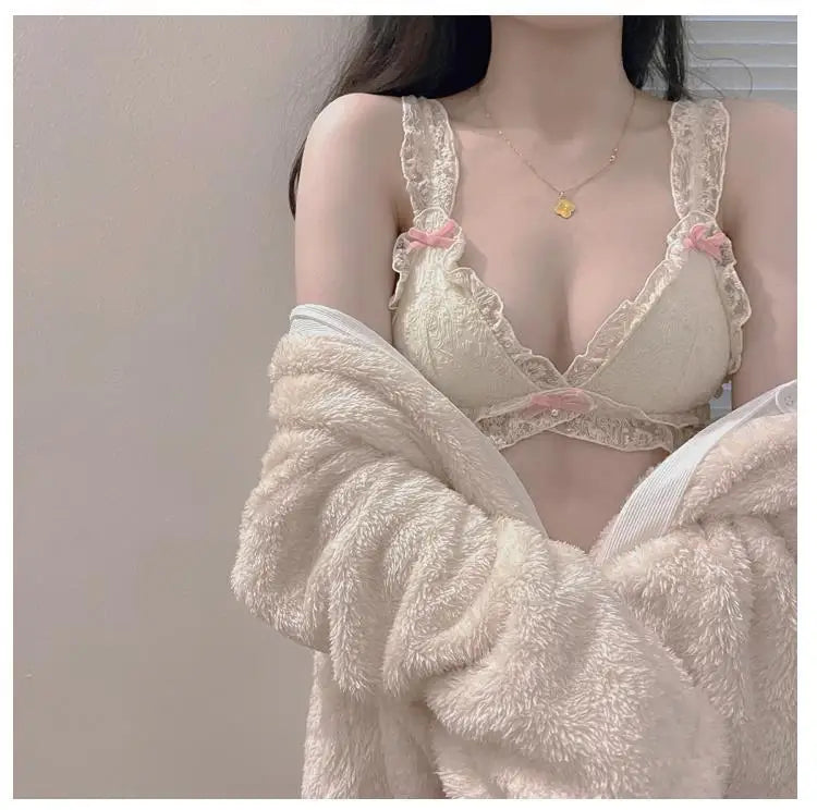 Women's Lace Triangle-Cup Bra