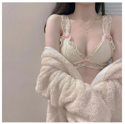 Women's Lace Triangle-Cup Bra