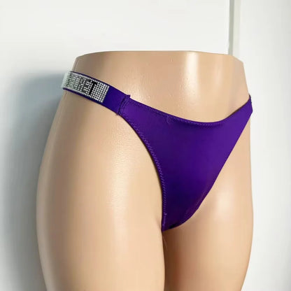 Women's Seamless Lace Thong Panties