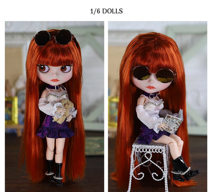 ICY DBS Blyth doll White Skin Glossy face Matte face Joint body with hand set A&B 1/6 bjd suitable diy makeup Special price