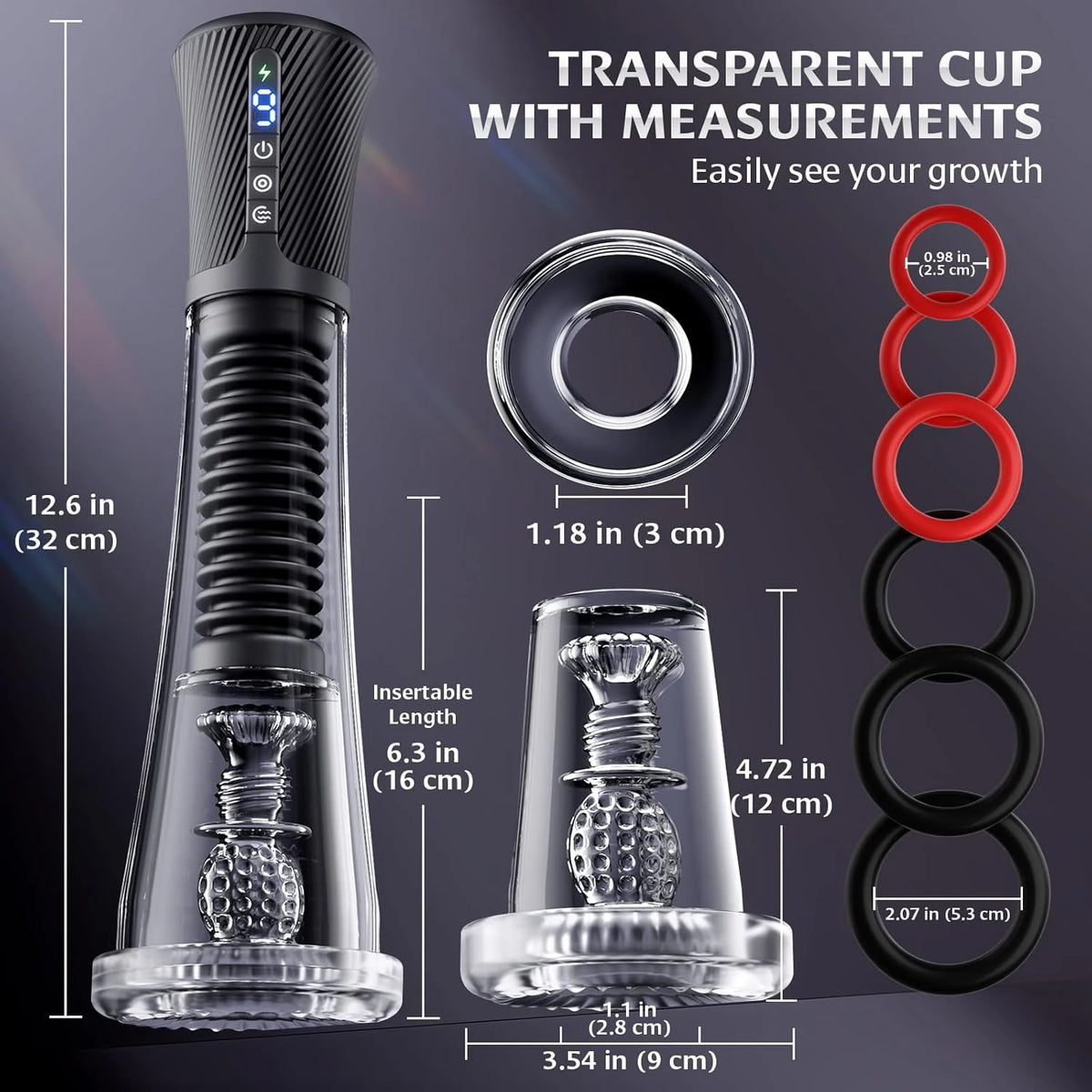 Vibrating Suction Stroker for Men