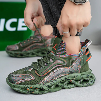 Men Running Shoes Sports Breathable Marathon Comfortable Lightweight Women's Athletic Speciality Nonskid Sneakers