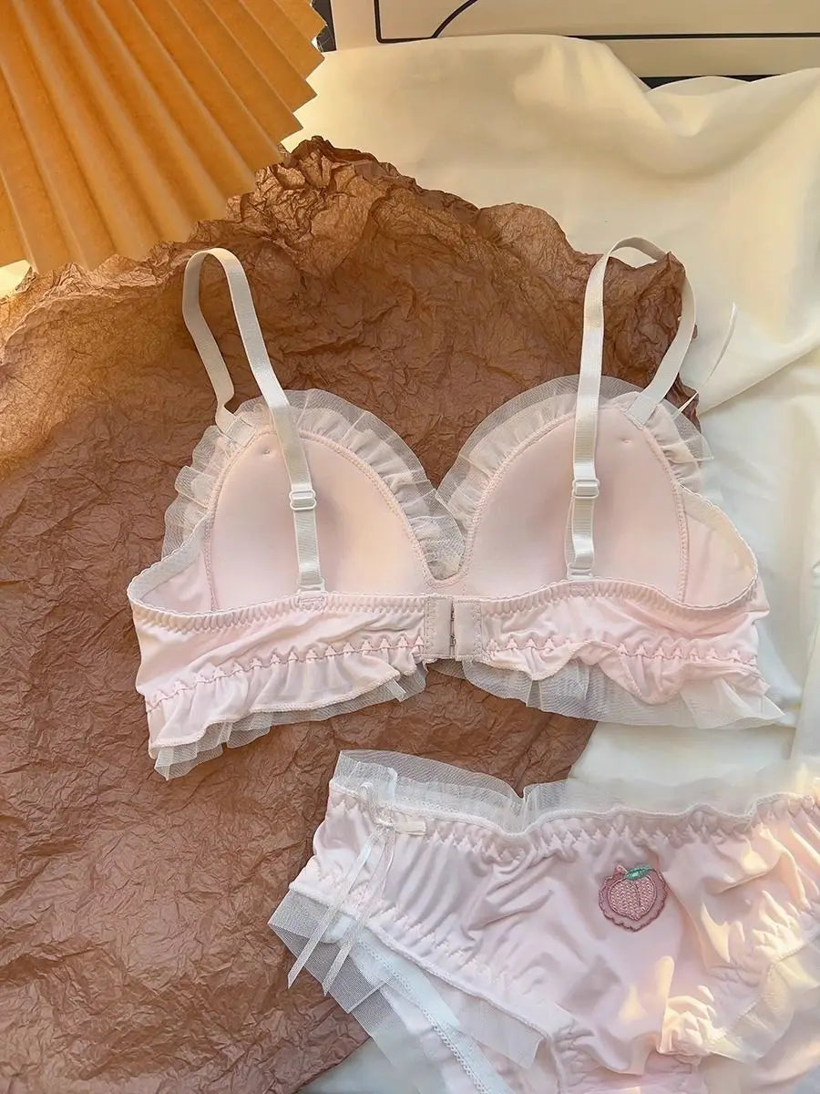 Women's Bow Wireless Padded Bra