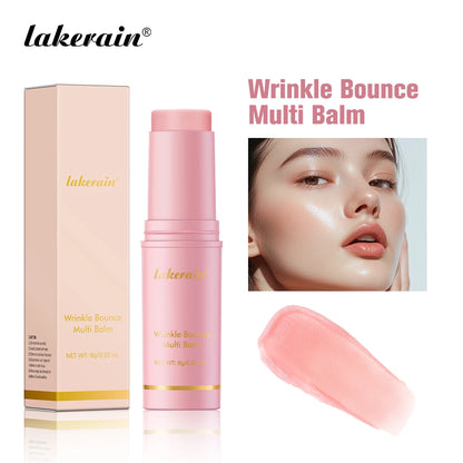 Moisturizing Wrinkle Bounce Multi Balm Stick Deep Hydrating Facial Skin Long-lasting Brightening Collagen Cream Korean Cosmetics