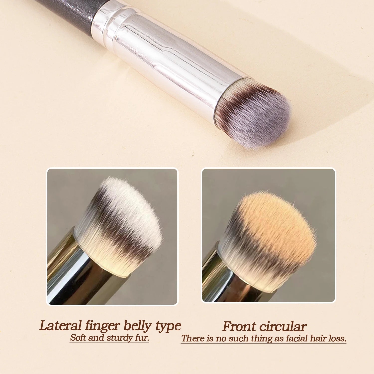 Concealer brush, dark circles, tear troughs, precision concealer brush, flat head concealer brush