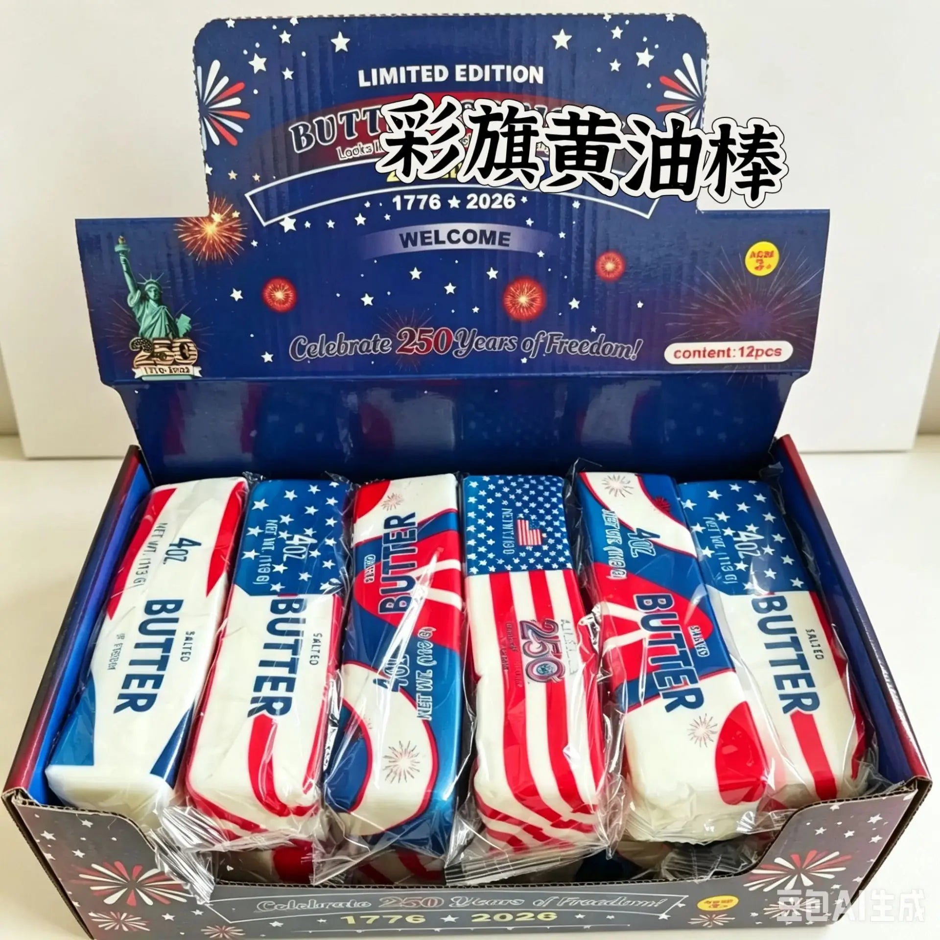 12pcs/Full Case 13.5cm Butter Stick Slow Rising Squishy Toy, Wet Rebound Moist Soft Feel, Stress Relief Decompression Fidget